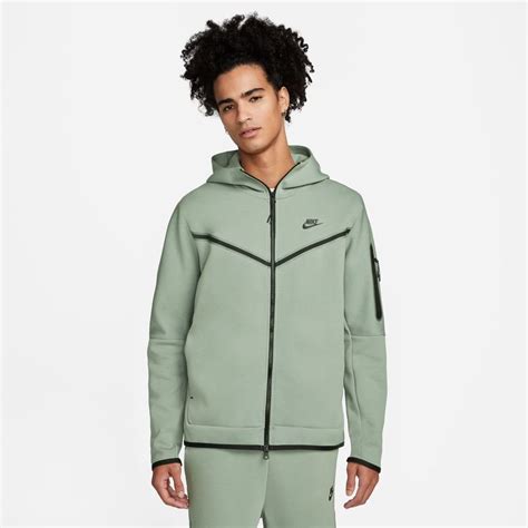 nike tech fleece anzug grün damen